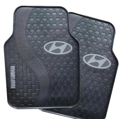 Suitable To Fit - Nissan 5-Piece Rubber Car Mats (Grey) Max Motorsport