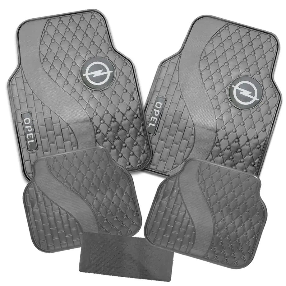 Suitable To Fit - Opel 5-Piece Rubber Car Mats Max Motorsport