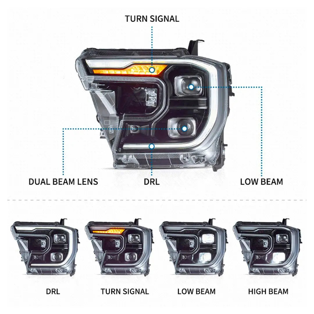 Suitable To Fit - Ranger Next Gen (22-On) OEM Wildtrak Style DRL LED D ...