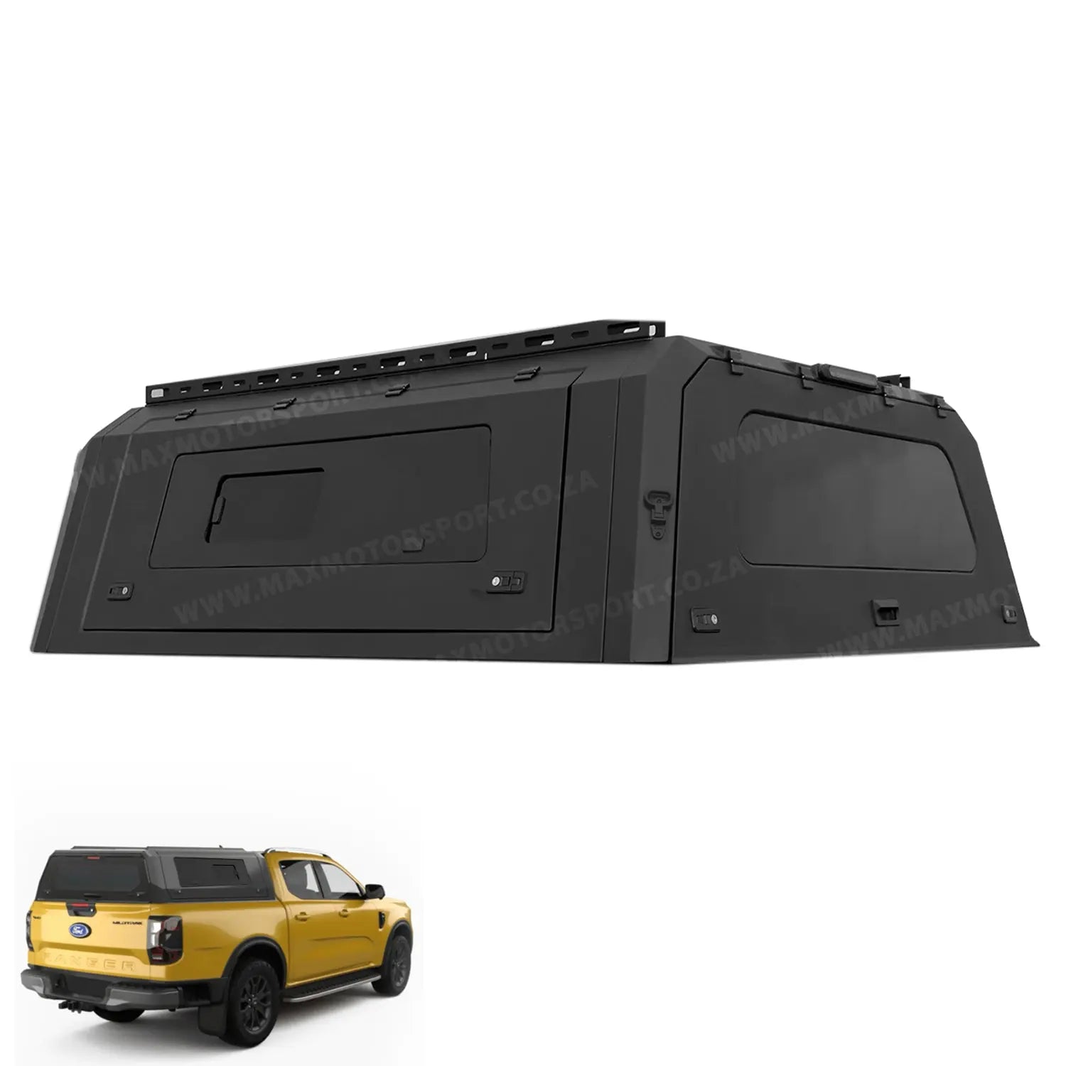 Suitable To Fit - Ranger Next Gen T9 (22-On) Aluminium Canopy Urban Ed ...