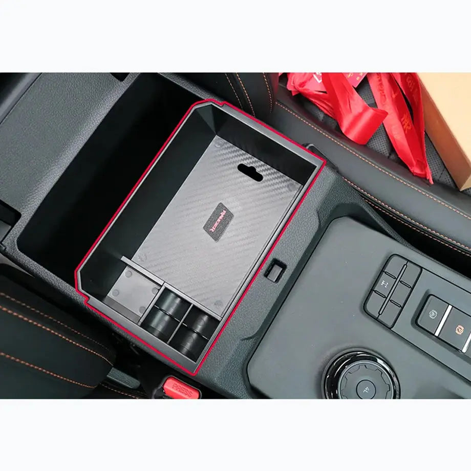Suitable To Fit - Ranger Next Gen T9 (22-On) Center Console Armrest Storage Box Max Motorsport