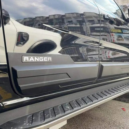 Suitable To Fit - Ranger Next Gen (22-On) Broad-Type Smooth Plastic Door Moulding Max Motorsport
