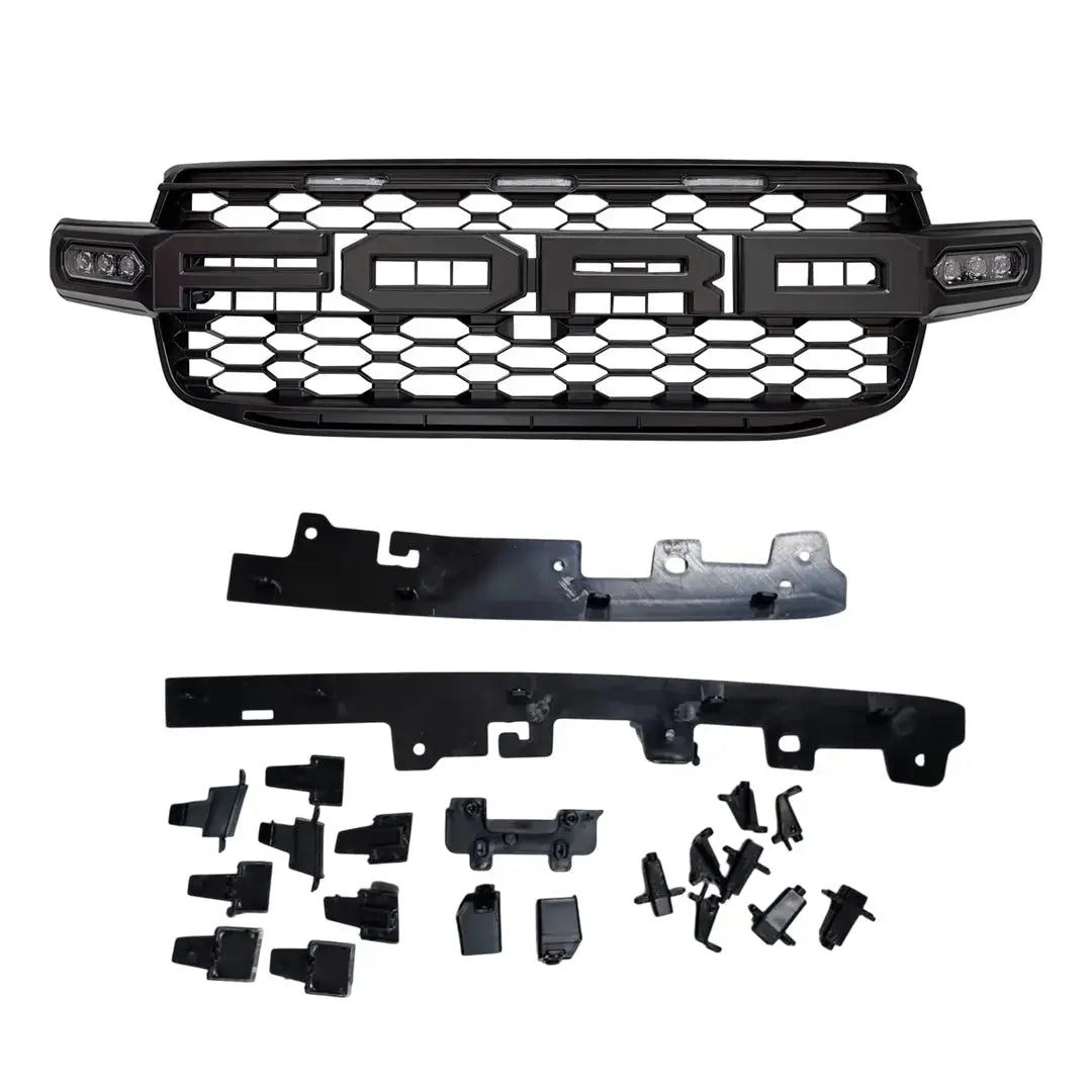 Suitable To Fit - Ranger Next Gen (22-On) Dual-Function DRL LED Upgrade Grille Max Motorsport