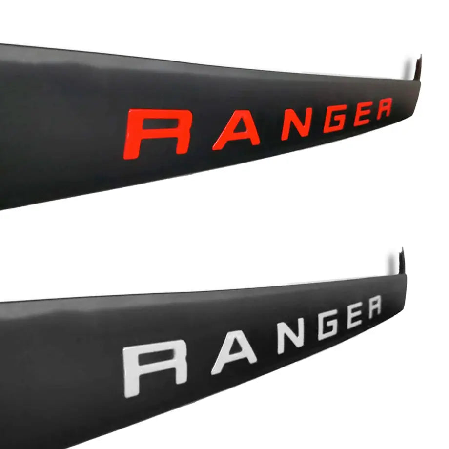 Suitable To Fit -  Ranger Next Gen (22-On) Matte Black Bonnet Guard With Ranger Lettering Max Motorsport