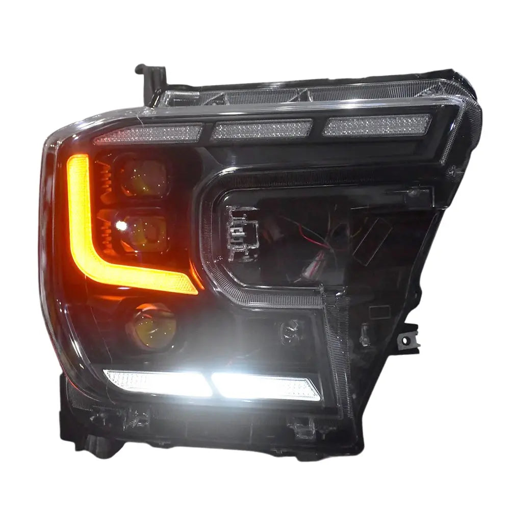 Suitable To Fit - Ranger Next Gen (22-On) TRI-Projector DRL LED Upgrade Headlights Max Motorsport