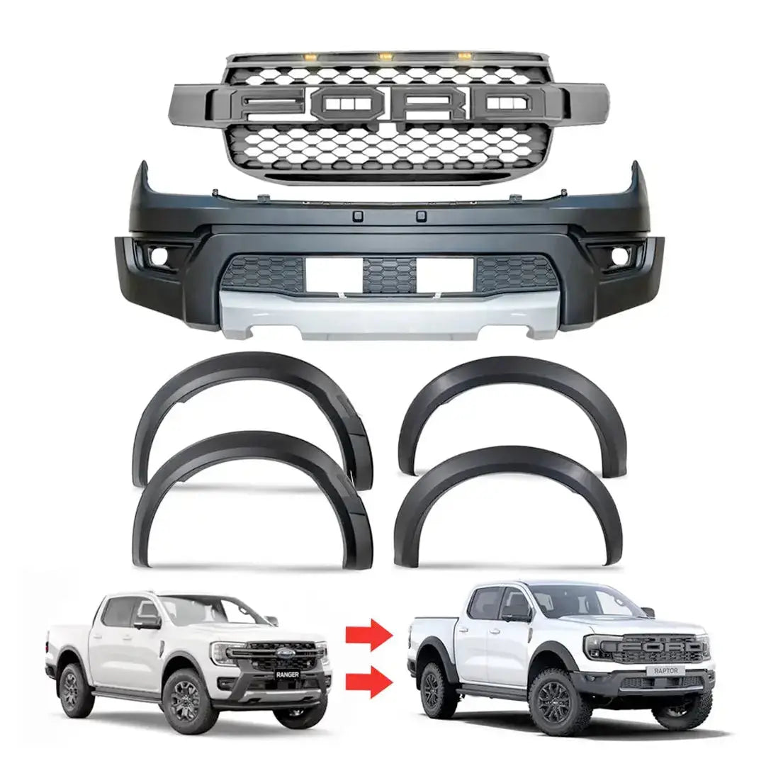 Suitable To Fit - Ranger To Next Gen Raptor Conversion Body Kit (22-On ...