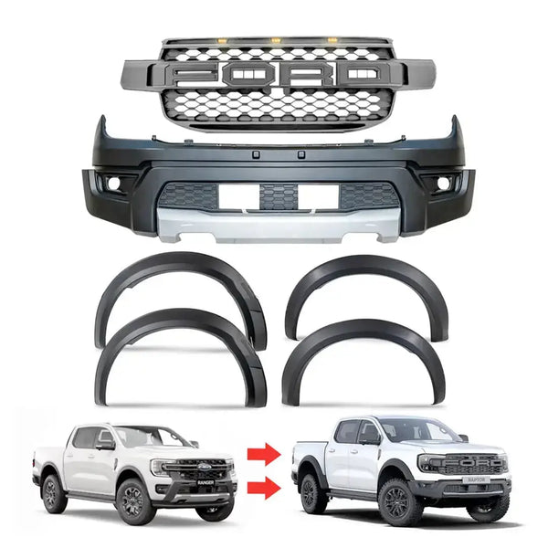 Suitable To Fit - Ranger To Next Gen Raptor Conversion Body Kit (22-On ...