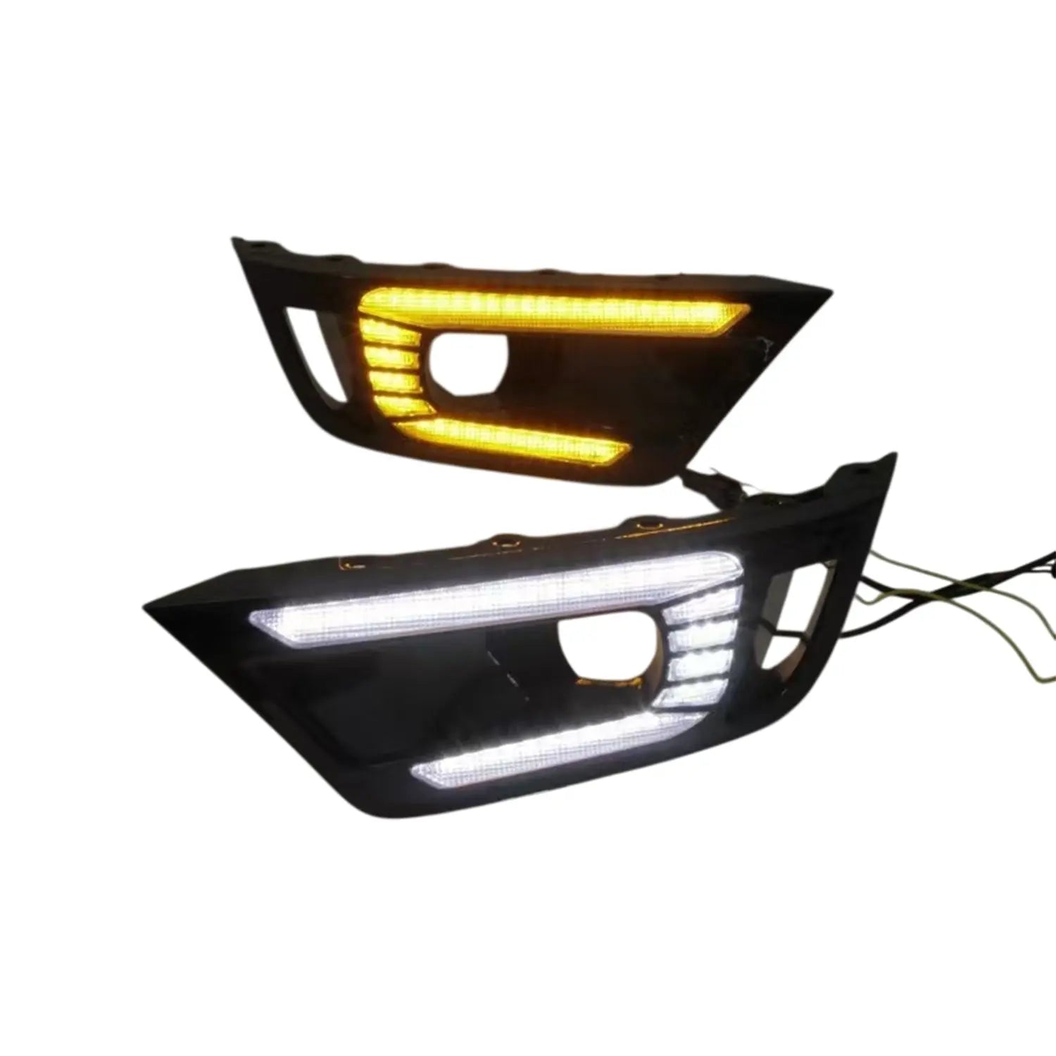 Suitable To Fit - Raptor DRL LED Fog Light Surrounds Max Motorsport