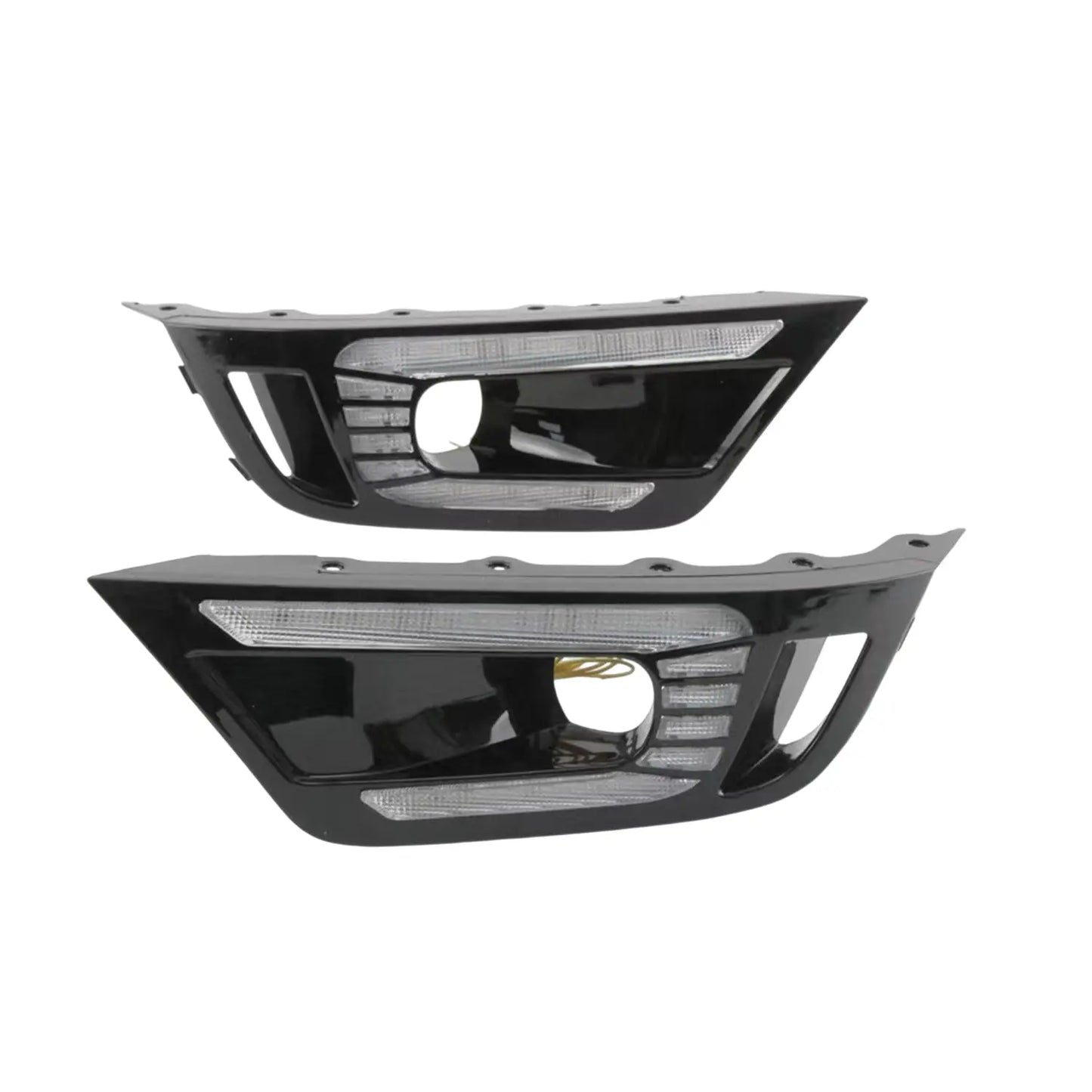 Suitable To Fit - Raptor DRL LED Fog Light Surrounds Max Motorsport