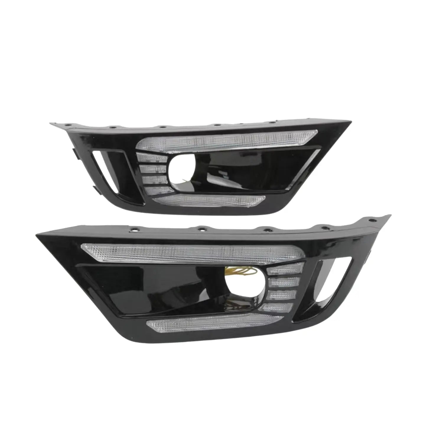 Suitable To Fit - Raptor DRL LED Fog Light Surrounds Max Motorsport