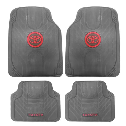 Suitable To Fit - Toyota 4-Piece Rubber Car Mats Max Motorsport