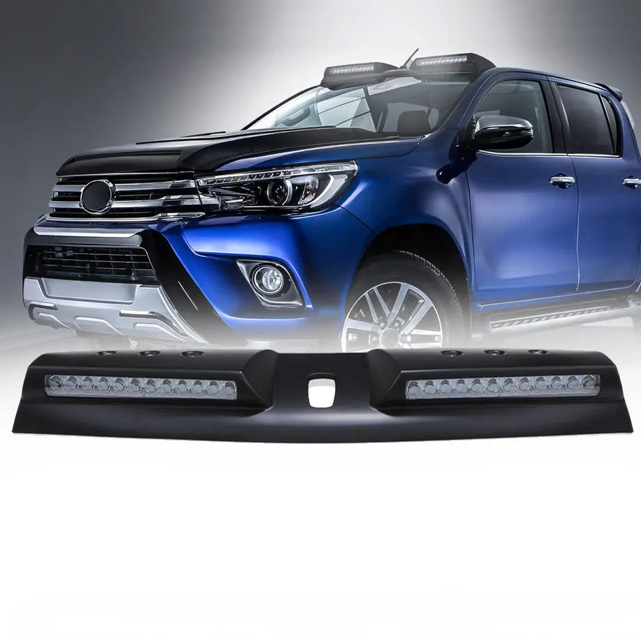Suitable To Fit - Toyota Hilux (16-On) LED Roof Spoiler Light Max Motorsport