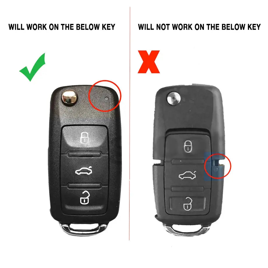 Golf 8 Style 3-Button Switch Blade Conversion Key – Max Motorsport
