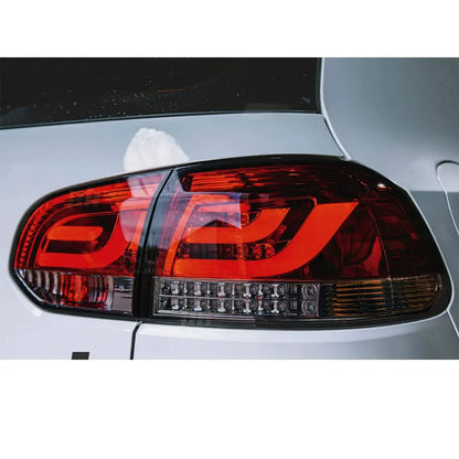 Suitable To Fit - VW Golf 6 3D-Bar Style LED Smoked Black LED Taillights Max Motorsport