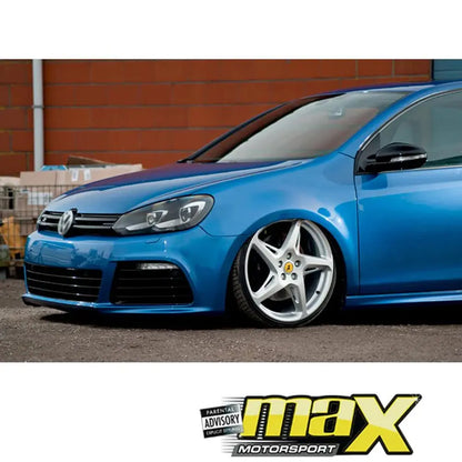 Suitable To Fit - VW Golf 6 R20 Style Plastic Front Bumper Upgrade Max Motorsport