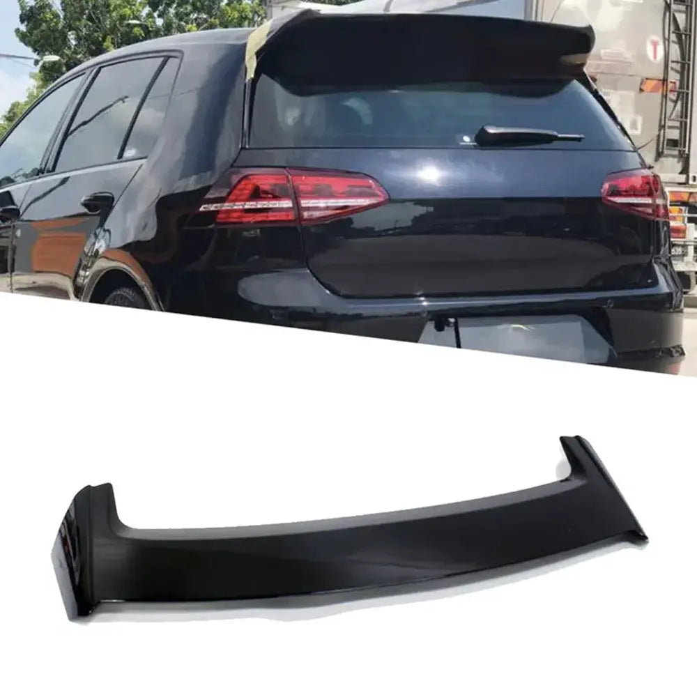 Suitable To Fit - VW Golf 7 Osir Style Gloss Black Roof Spoiler (Broad Type) Max Motorsport