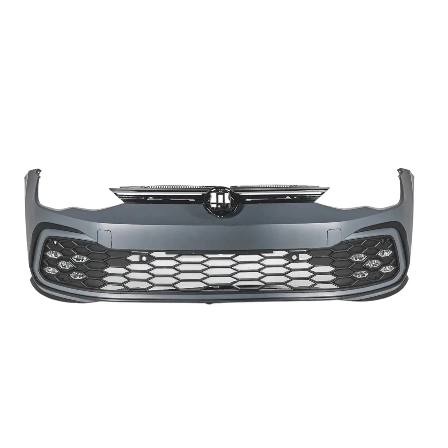 Suitable To Fit - VW Golf 8 GTI Style Plastic Front Bumper Upgrade Max Motorsport