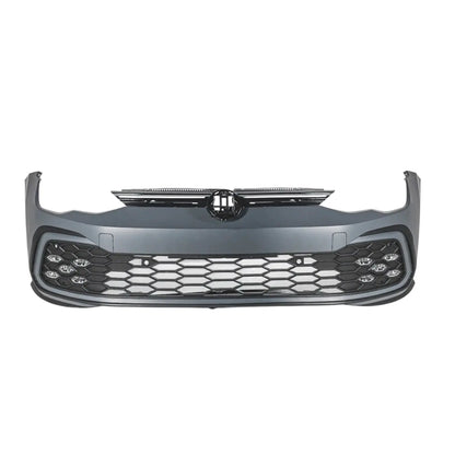 Suitable To Fit - VW Golf 8 GTI Style Plastic Front Bumper Upgrade Max Motorsport