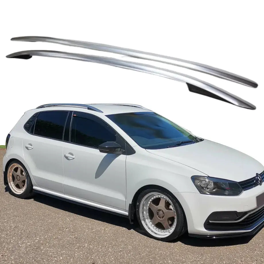 Suitable To Fit - VW Polo 6 Cross Polo Style Stick-On Roof Racks – Max ...