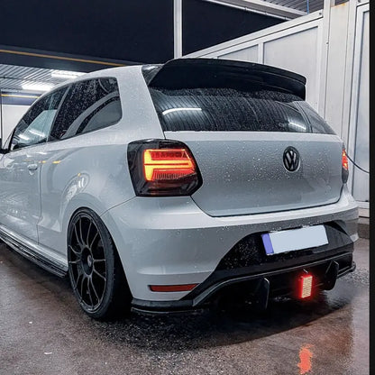 Suitable To Fit - VW Polo 6R Smoked Black LED Sequential Taillight Max Motorsport