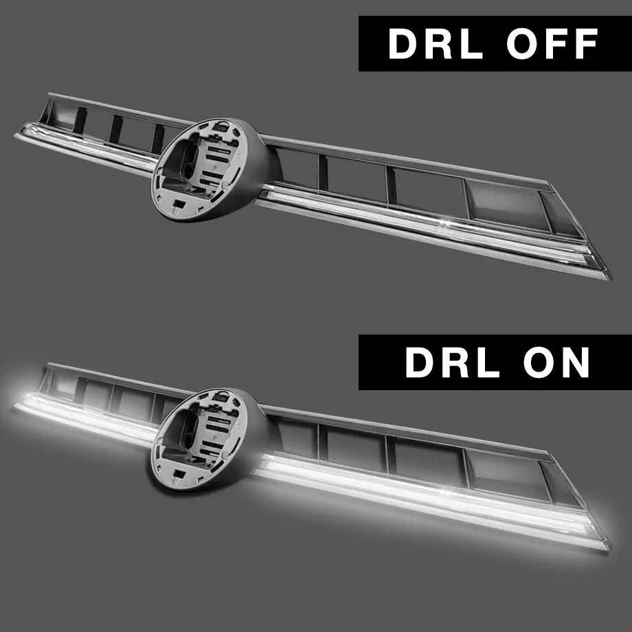 Suitable To Fit - VW Polo 8 Life (23-On) DRL LED Upgrade Grille maxmotorsports