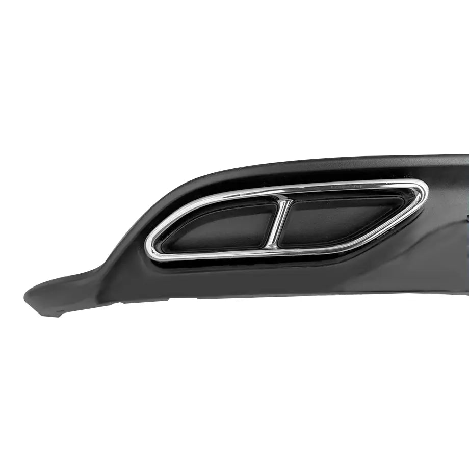 VW Polo 8 AW (18-On) Gloss Black Rear Diffuser – Max Motorsport