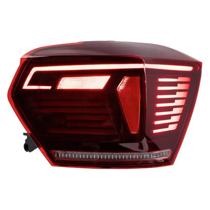 Suitable To Fit - VW Polo 8AW (18-21) Smoked Red LED Sequential Taillight Max Motorsport