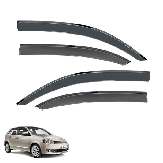 Suitable To Fit - VW Polo 9N3 / Vivo Hatchback (05-17) Black Windshield (4-Piece) Max Motorsport
