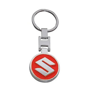 Suzuki Branded Chrome Key Ring maxmotorsports