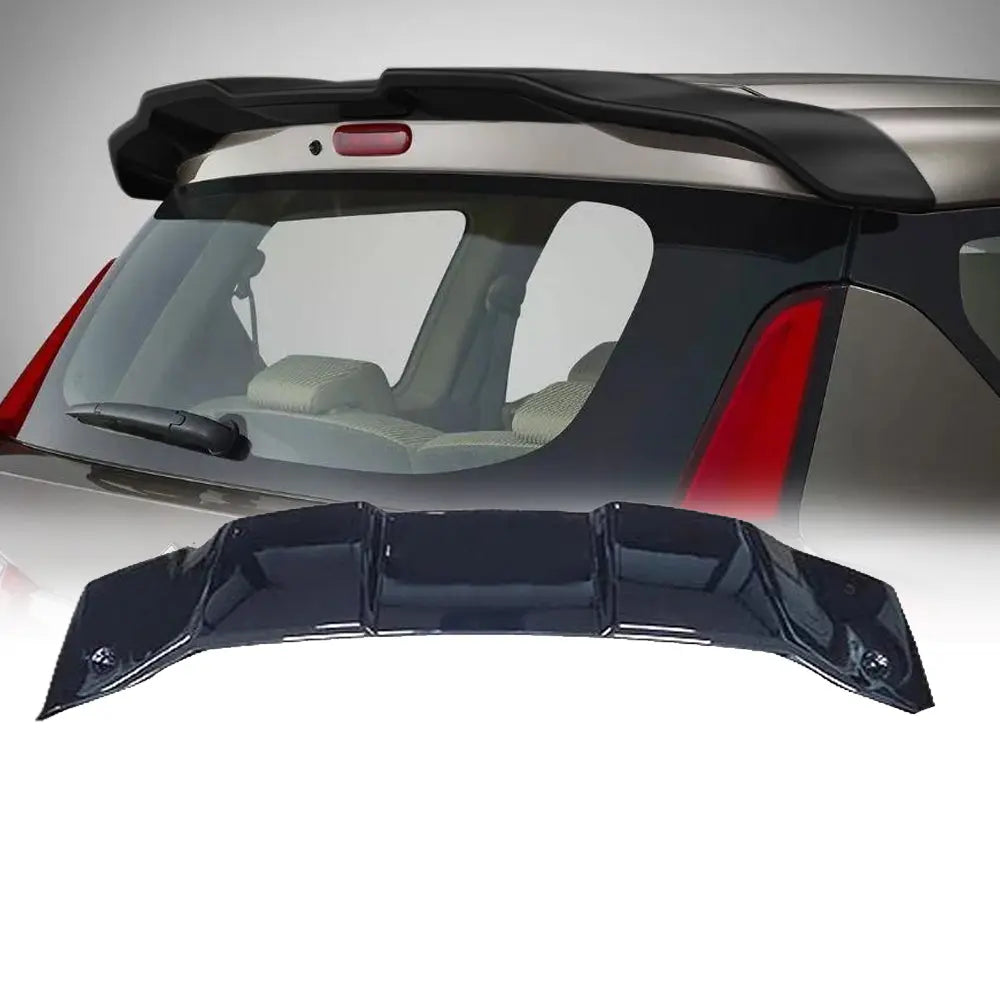 Suzuki Ertiga / Toyota Rumion (2019-On) Gloss Black Plastic Roof Spoiler Max Motorsport