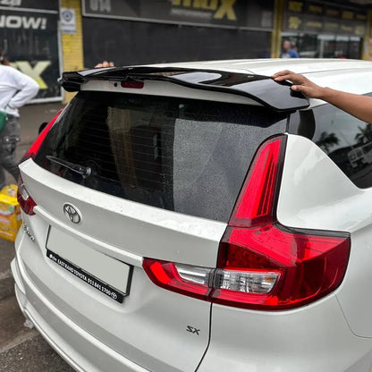 Suzuki Ertiga / Toyota Rumion (2019-On) Gloss Black Plastic Roof Spoiler Max Motorsport