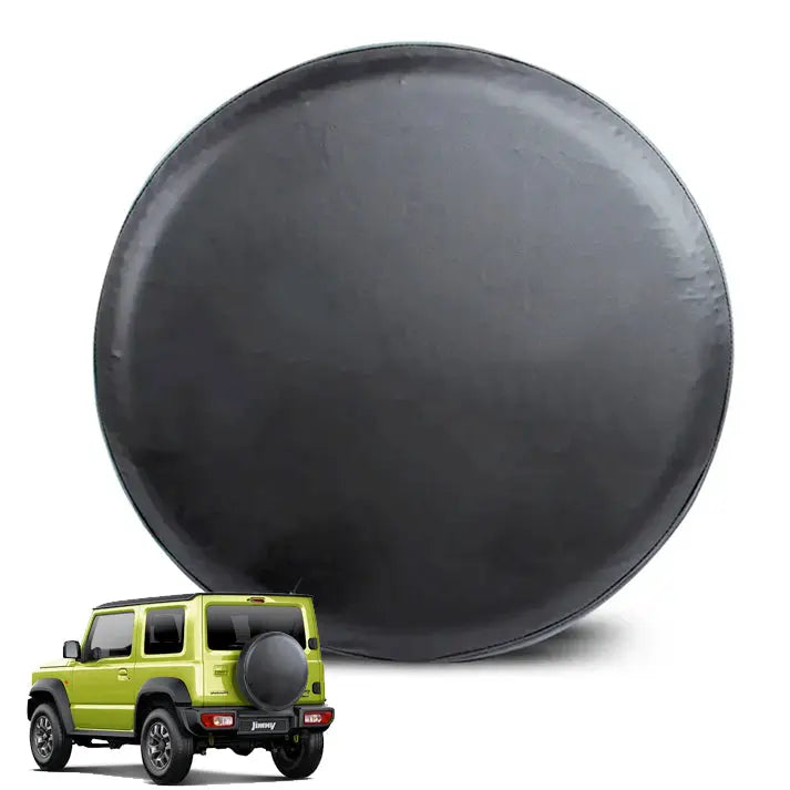 Suzuki Jimny (07-On) - 15 Inch PVC Spare Wheel Cover (Black) Max Motorsport