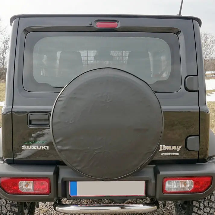 Suzuki Jimny (07-On) - 15 Inch PVC Spare Wheel Cover (Black) Max Motorsport