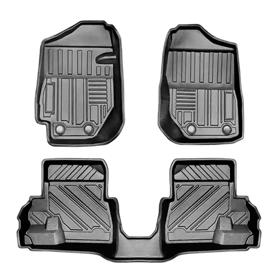 Suzuki Jimny (18-On) Manual Models - Moulded TPE Rubber Floor Mats (3-Piece) Max Motorsport