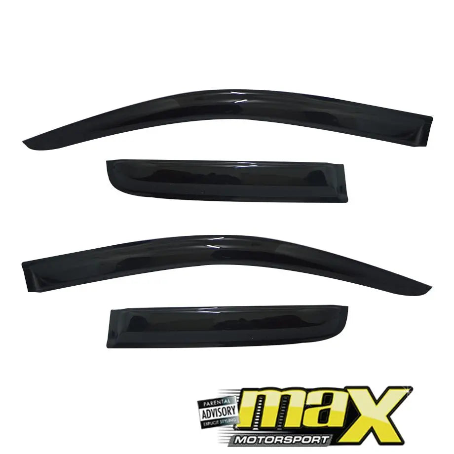 Suitable To Fit - Ranger T6/T7/T8 (12-21) Double-Cab Windshields (Black) maxmotorsports