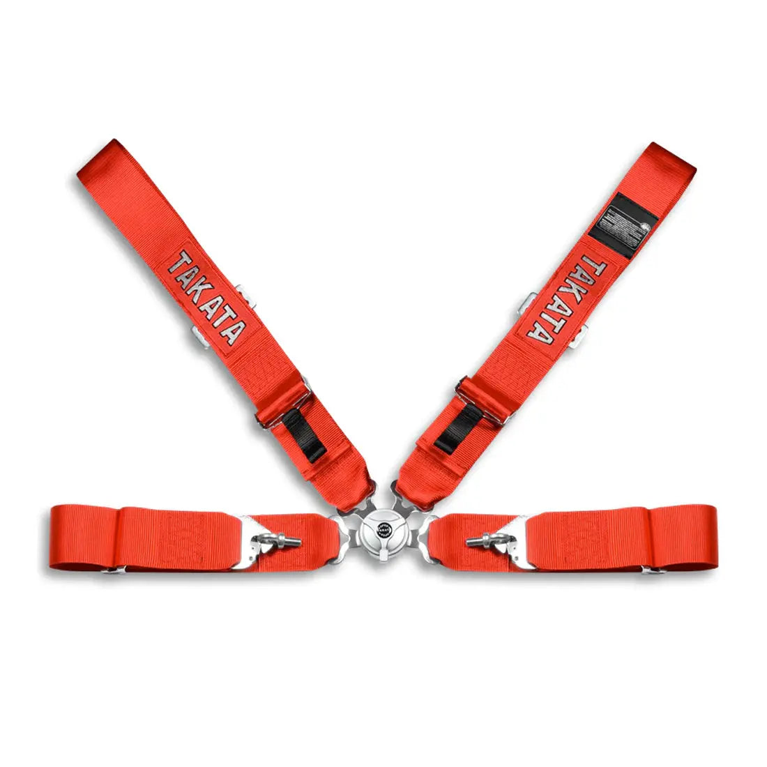 Takata 4Point Racing Seat Harness (Red) Max Motorsport