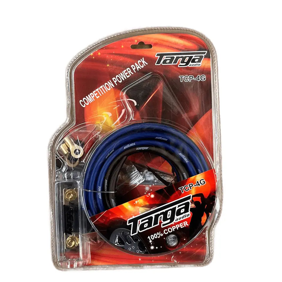 Targa 4-Gauge Full Copper Wiring Kit Targa