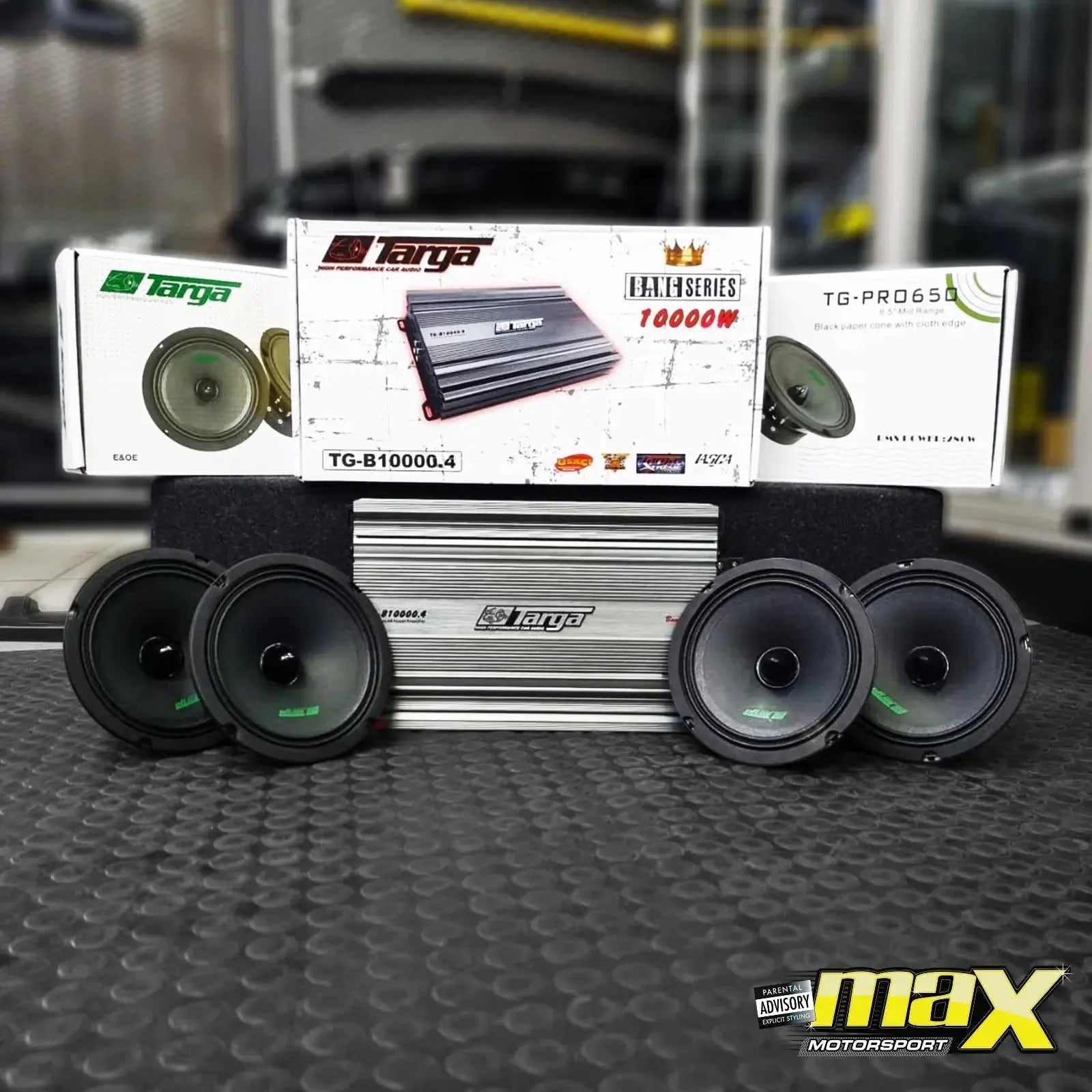 Targa Banger Audio Combo – Max Motorsport