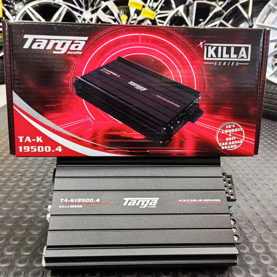 Targa TA-K19500.4 Killa Series 4-Channel Amplifier (19500W) Targa