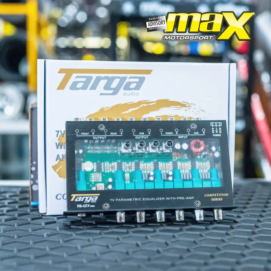 Targa TG-LT7PRO Competition Series 7-Band Parametric Equaliser Targa