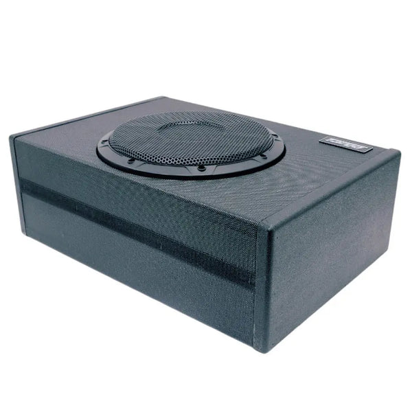 Targa TG-TSA208B 8-Inch Active Subwoofer Enclosure with Built-In Ampli ...