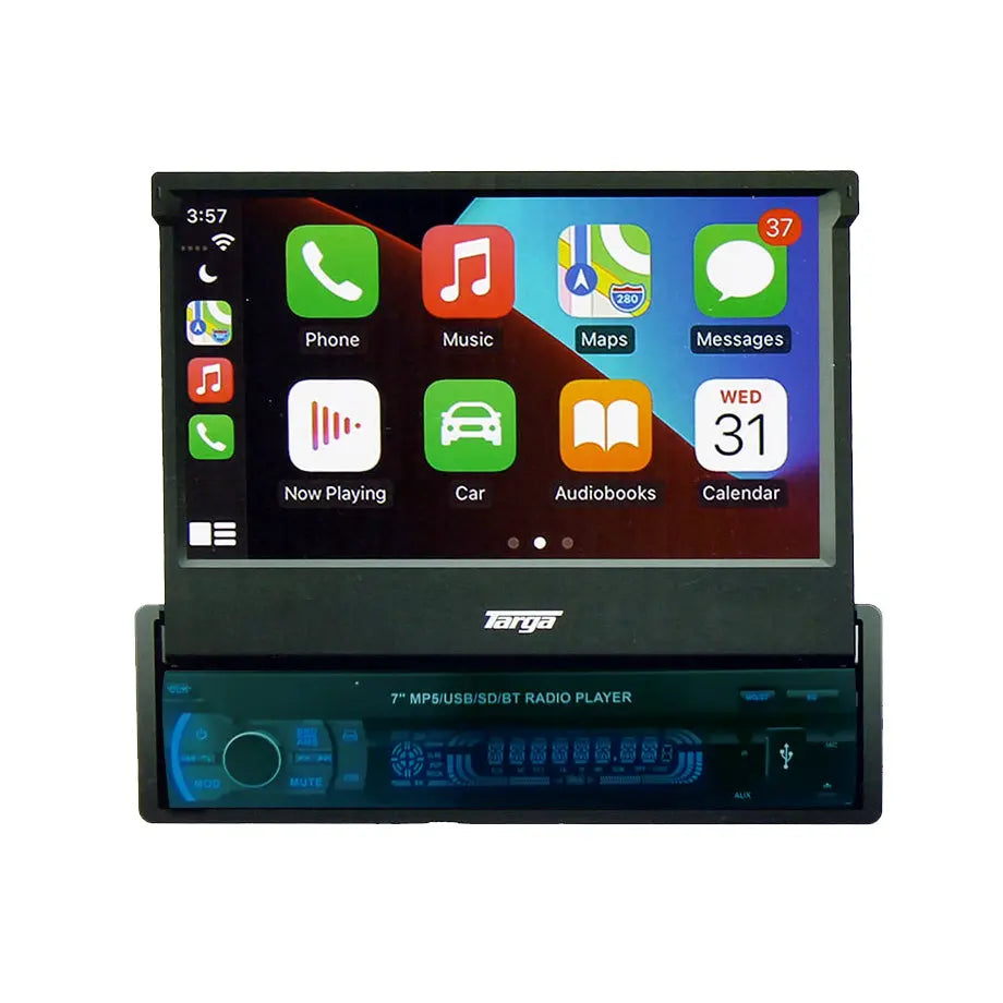 Targa TID-MAN700 7 Inch Multimedia Automatic In-Dash System With Apply Carplay & Android Auto Targa