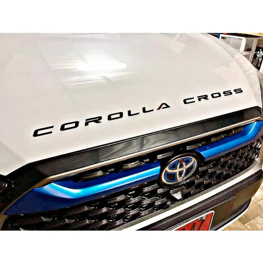 Toyota Corolla Cross - Matte Black Lettering Badge Max Motorsport