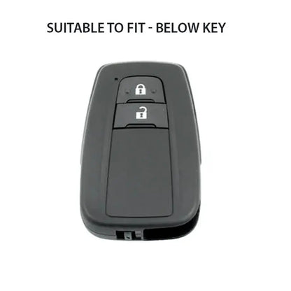 Toyota Corolla Cross (21-On) Soft Shell Carbon Look Key Case Cover Max Motorsport