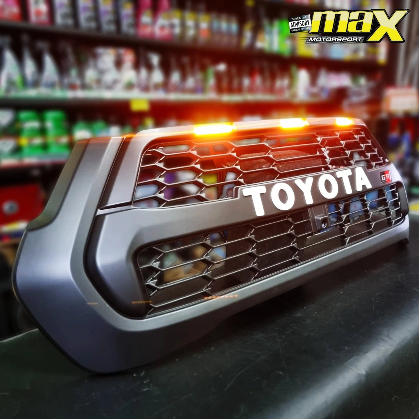 Toyota Hilux 2.4 (21-On) GR Style LED Upgrade Grille Max Motorsport