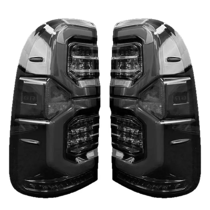 Toyota Hilux GR Sport Style (12-15) Smoked Black LED Taillights Max Motorsport