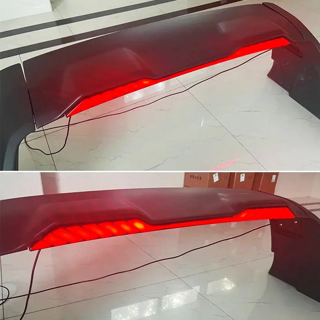 Toyota Hilux Revo (16-On) OEM Style Rear Sports Bar With Dynamic Brake Light Max Motorsport