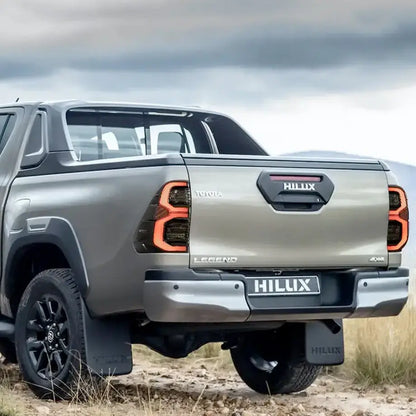 Toyota Hilux Revo (16-On) Smoked Black LED Taillights Max Motorsport