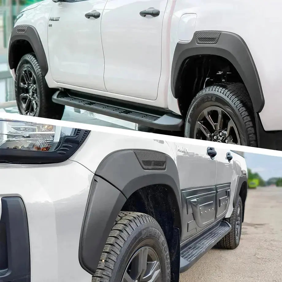 Toyota Hilux Revo (16-On) TRD Style OEM Design Plastic Wheel Arch Max Motorsport