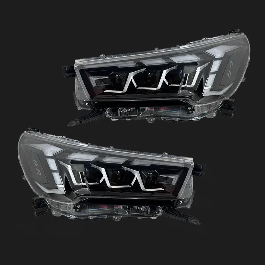 Toyota Hilux Revo (20-On) GR Sport Style LED Projector Upgrade Headlights Max Motorsport
